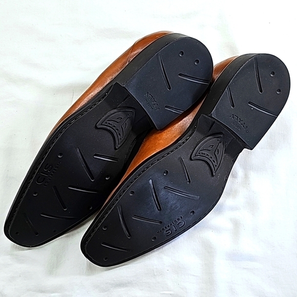 Toschi Mario leather loafer with CIS Carbonlite foot bed. Maple color, size 9.5 - Picture 8 of 9